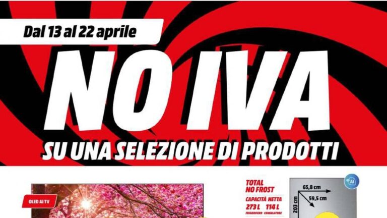 Volantino MediaWorld dal 13 aprile 2026