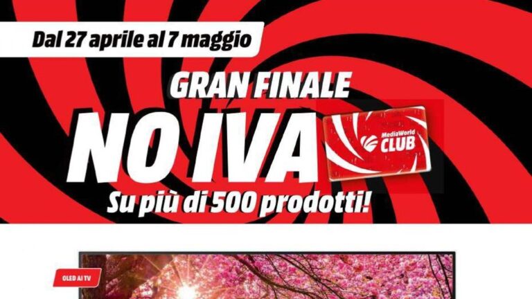 Volantino Mediaworld dal 27 aprile 2026