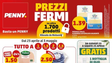 Volantino Penny dal 23 aprile 2026