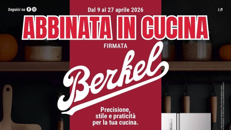 Volantino Trony Speciale Berkel dal 9 aprile 2026