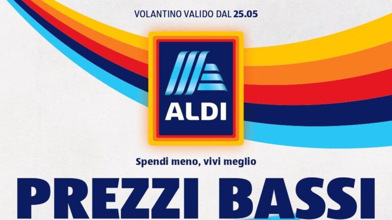 Volantino Aldi dal 25 maggio 2026