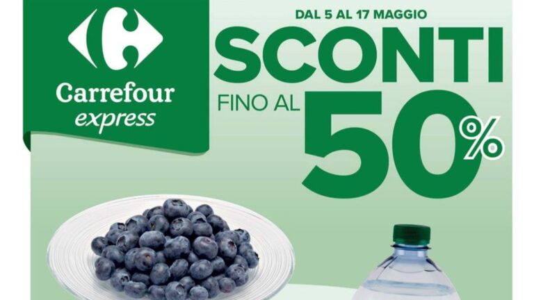 Volantino Carrefour Express dal 5 maggio 2026