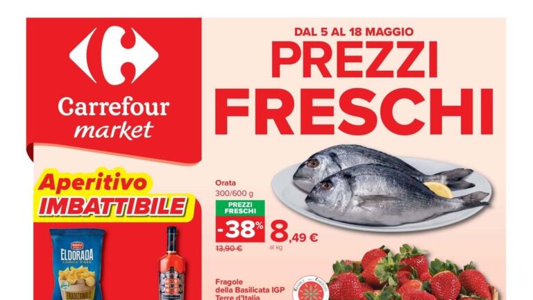 Volantino Carrefour Market dal 5 maggio 2026