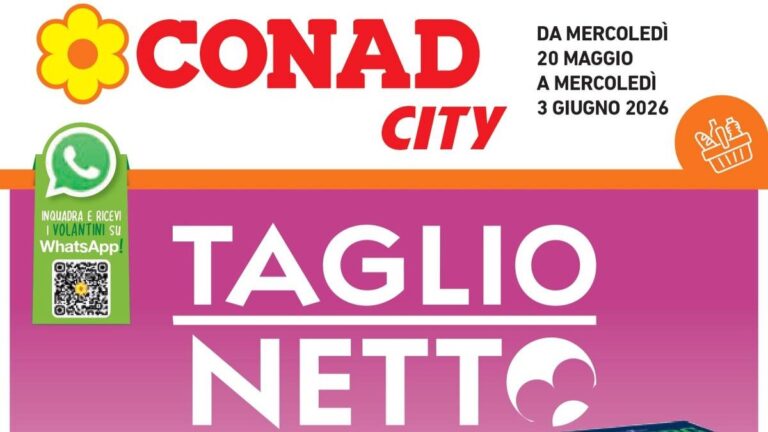 Volantino Conad City dal 20 maggio 2026