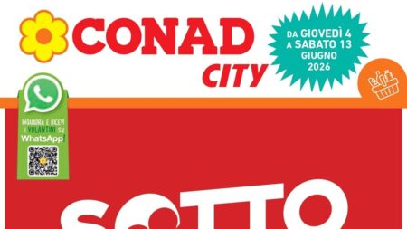 Volantino Conad City dal 4 giugno 2026