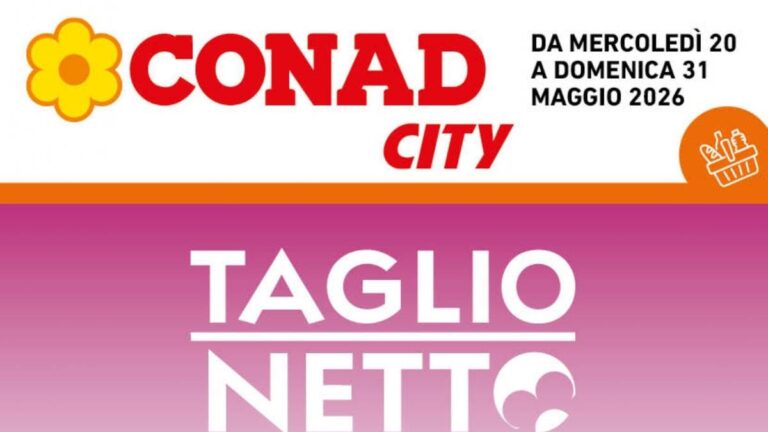 Volantino Conad City Lazio dal 20 maggio 2026