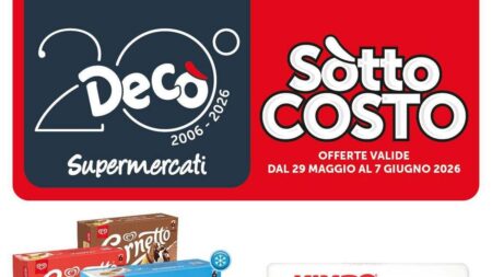 Volantino Decò Supermercati dal 29 maggio 2026