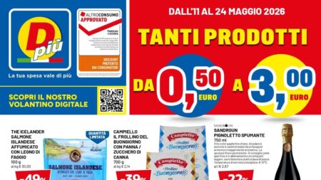 Volantino DPiù dal 11 maggio 2026
