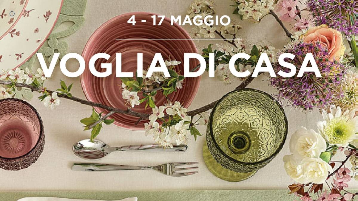 Volantino Esselunga Voglia di Casa dal 4 maggio 2026