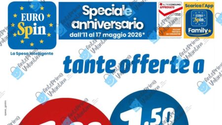 Volantino Eurospin dal 11 maggio 2026