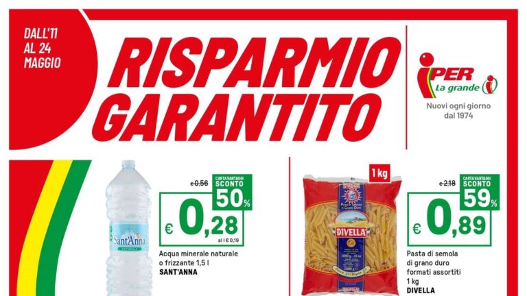 Volantino Iper dal 11 maggio 2026