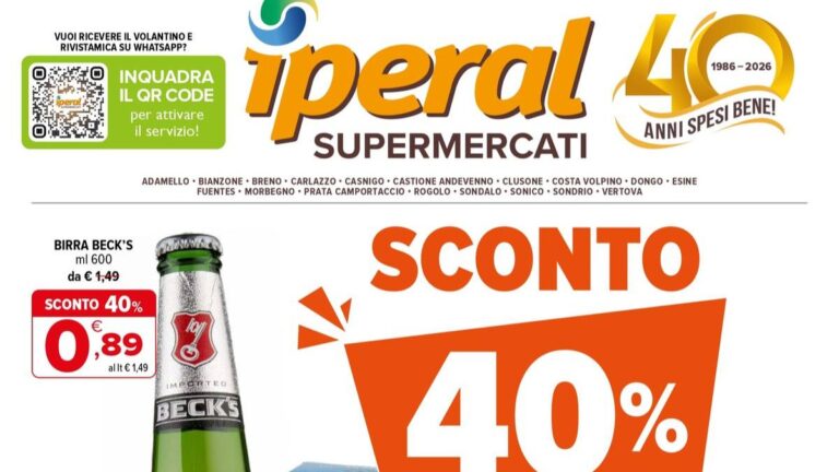 Volantino Iperal dal 6 maggio 2026