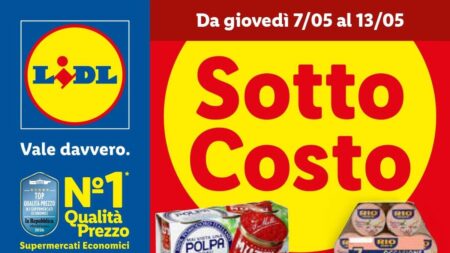 Volantino Lidl dal 7 maggio 2026