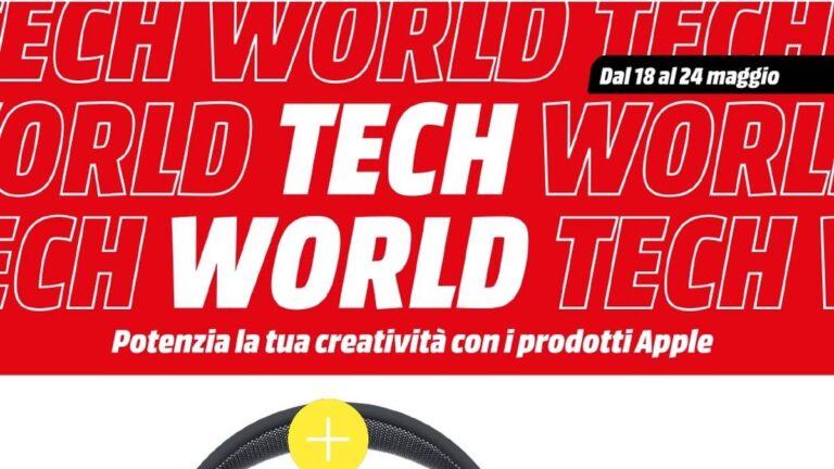 Volantino Mediaworld speciale Apple dal 18 maggio 2026