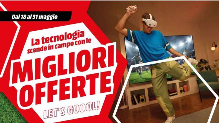Volantino Mediaworld dal 18 maggio 2026
