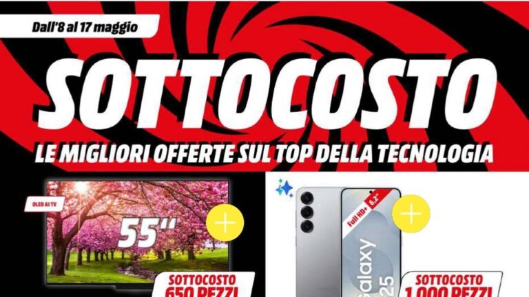 Volantino MediaWorld dal 8 maggio 2026