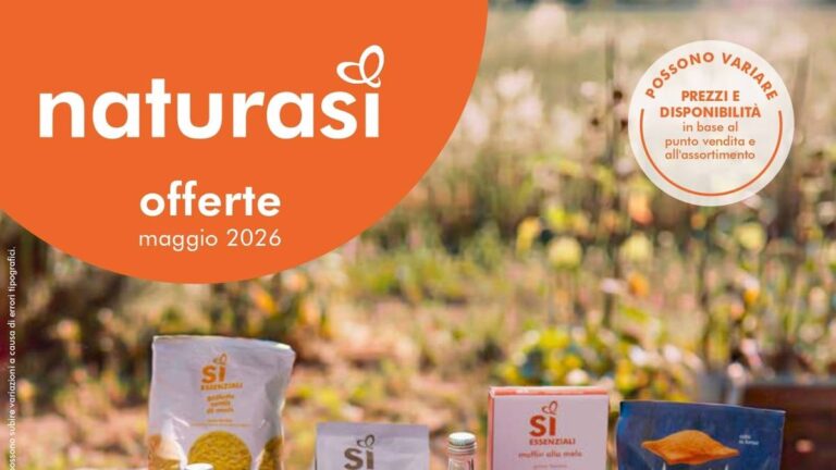 Volantino NaturaSì Maggio 2026