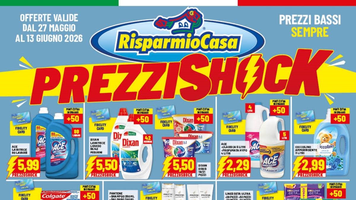 Volantino Risparmio Casa dal 27 maggio 2026