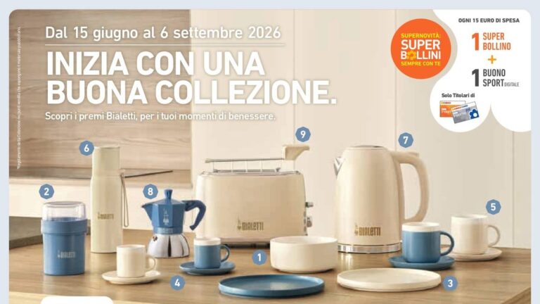 Collezione Bialetti Conad 2026