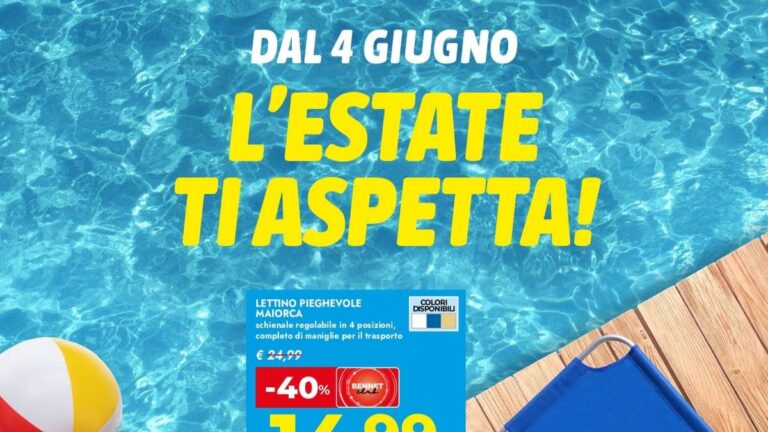 Volantino Bennet Estate dal 4 giugno 2026