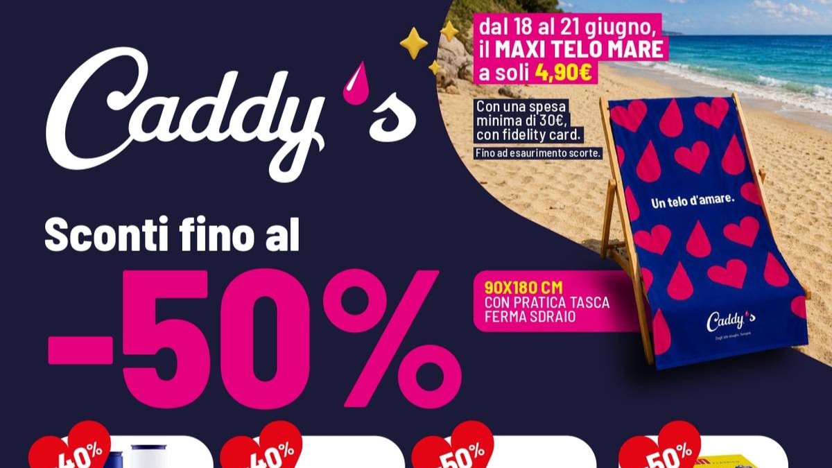 Volantino Caddy's dal 18 giugno 2026