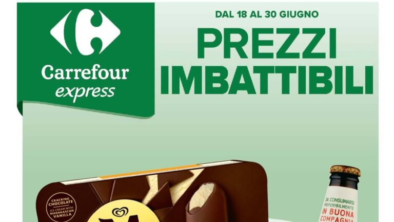 Volantino Carrefour Express dal 18 giugno 2026