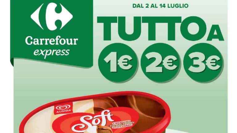 Volantino Carrefour Express dal 2 luglio 2026