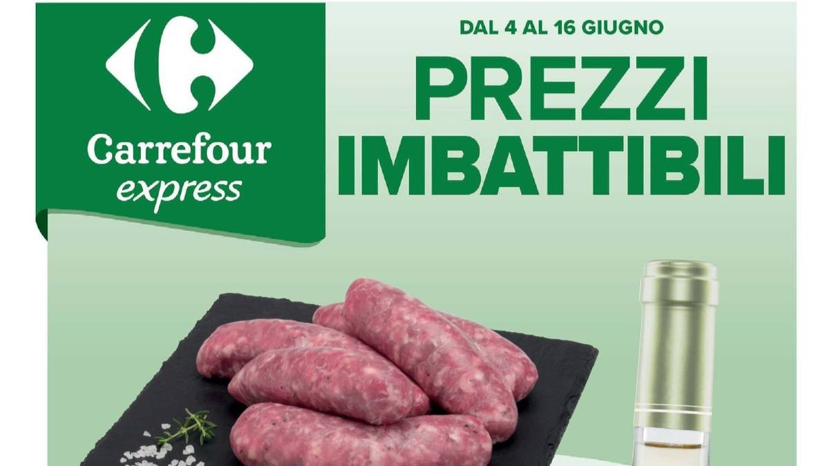 Volantino Carrefour Express dal 4 giugno 2026