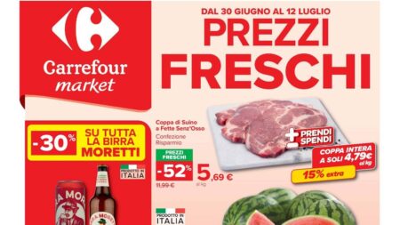 Volantino Carrefour Market dal 30 giugno 2026