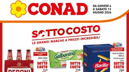 Volantino Conad Campania dal 4 giugno 2026