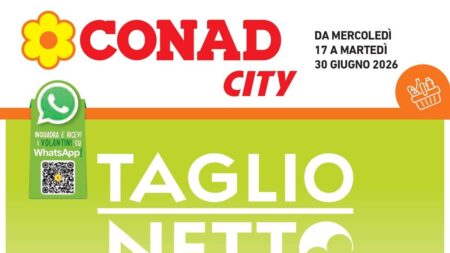 Volantino Conad City dal 17 giugno 2026