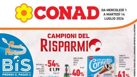 Volantino Conad dal 1 luglio 2026