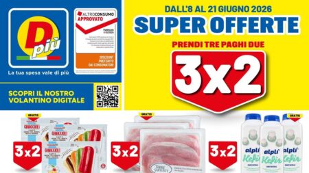 Volantino DPiù dal 8 giugno 2026