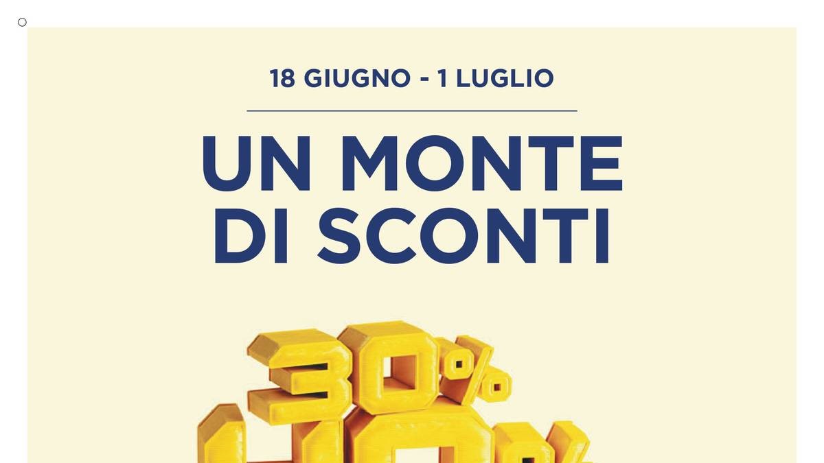 Nuovo Volantino Esselunga dal 18 giugno 2026