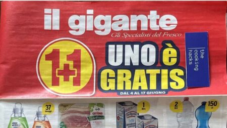 Volantino Il Gigante dal 4 giugno 2026