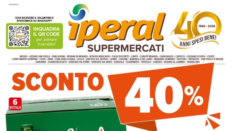 Volantino Iperal dal 17 giugno 2026