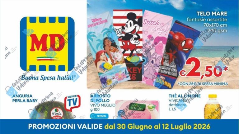 Volantino MD dal 30 giugno 2026