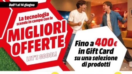 Volantino Mediaworld dal 1 giugno 2026