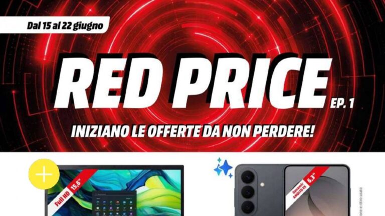 Volantino MediaWorld dal 15 giugno 2026