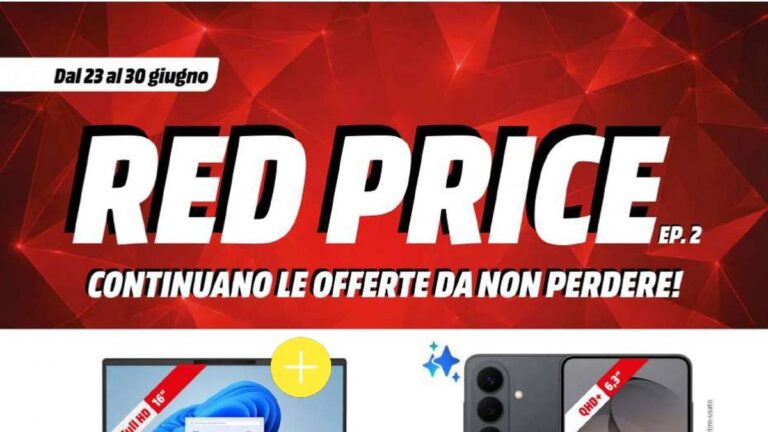 Volantino MediaWorld dal 23 giugno 2026