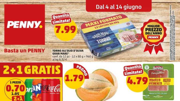 Volantino Penny dal 4 giugno 2026