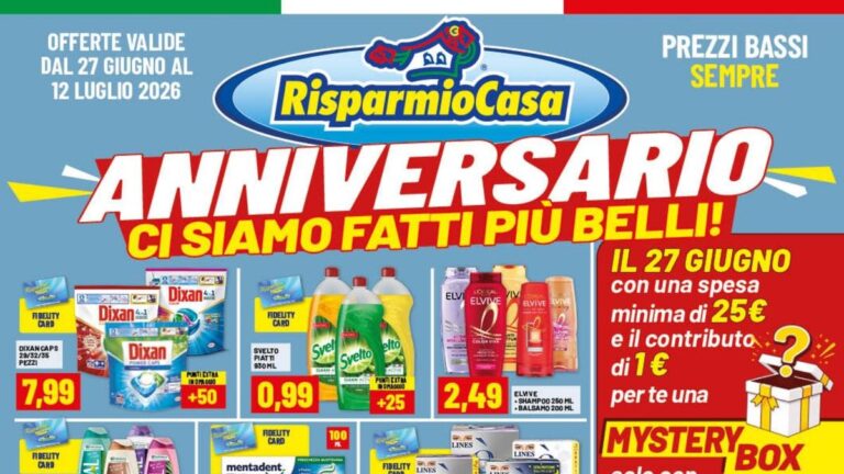 Volantino Risparmio Casa dal 27 giugno 2026
