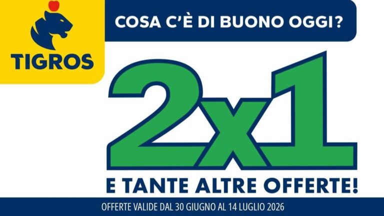 Volantino Tigros dal 30 giugno 2026