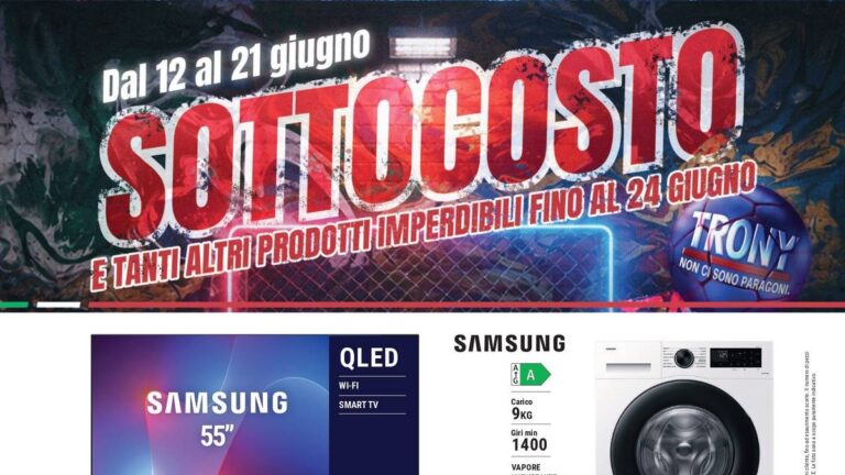 Volantino Trony dal 12 giugno 2026