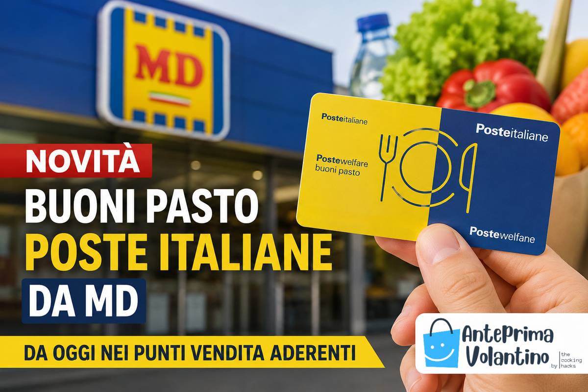 Buoni pasto Poste Italiane MD