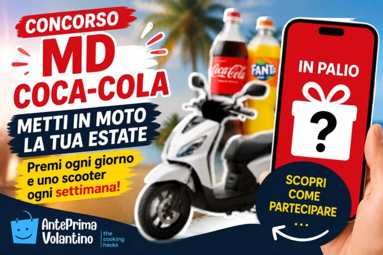 Concorso MD Coca Cola "Metti in moto la tua estate"