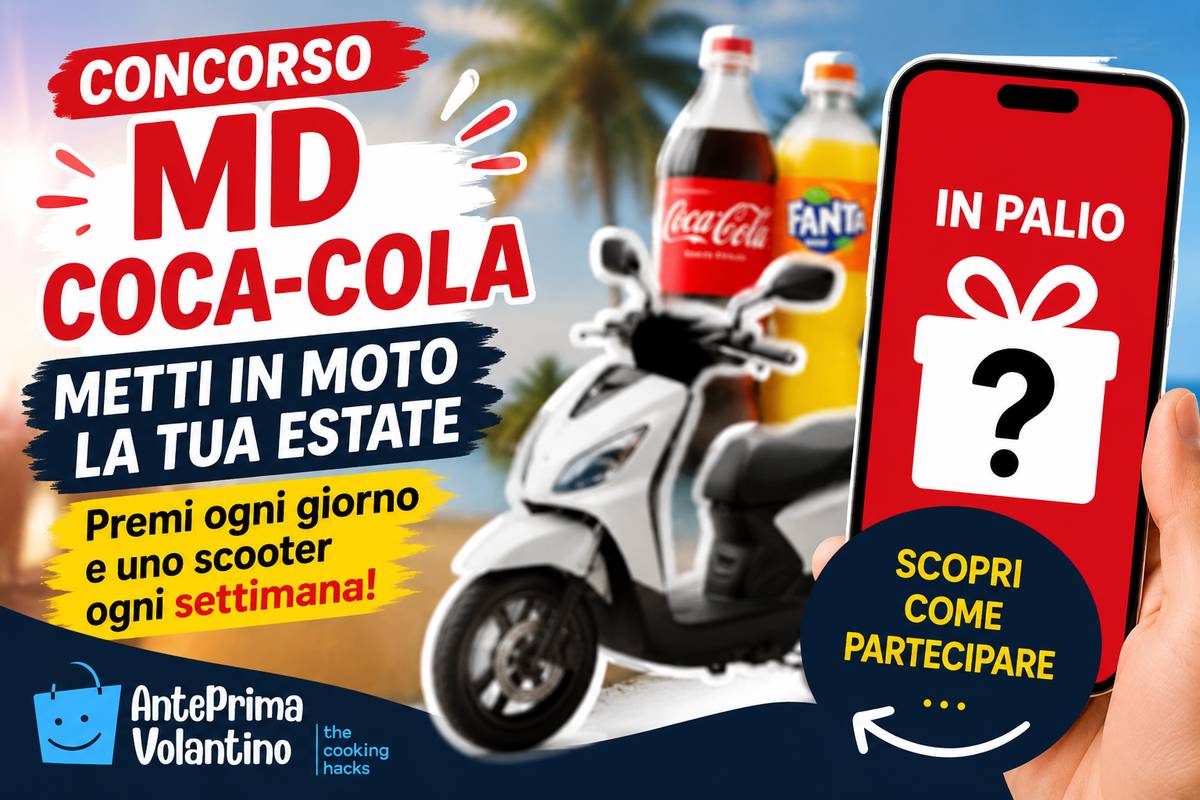 Concorso MD Coca Cola "Metti in moto la tua estate"