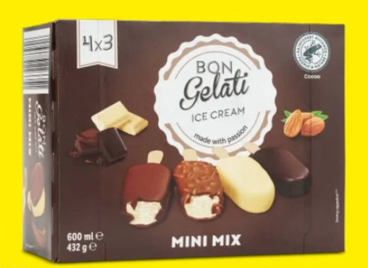 Mini Mix gelati Bon Gelati assortiti in vendita da Lidl