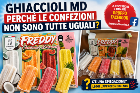 Ghiaccioli MD, perché ogni confezione può avere gusti diversi