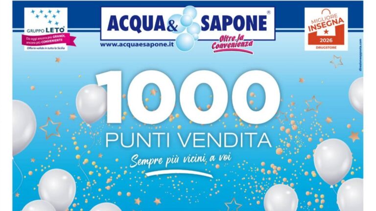 Volantino Acqua e Sapone Sicilia dal 13 luglio 2026